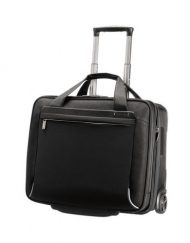 Carry Case, Samsonite Spectrolite Rolling Tote Expandable, 43.9cm/17.3'', Black (80U.09.010)