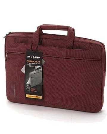 Carry Case, Tucano Work Out 15.4'', Бордо (WO-MB154-BX)