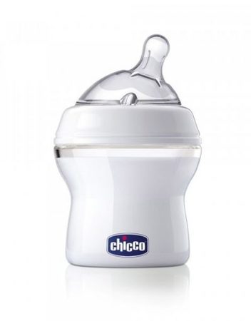 CHICCO N0201 Шише силикон 150 мл. 0+ NATURAL FEELING