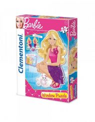 CLEMENTONI Пъзел за стъкло BARBIE