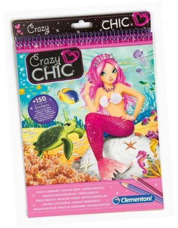 CRAZY CHIC Среден скицник MERMAIDS 15787