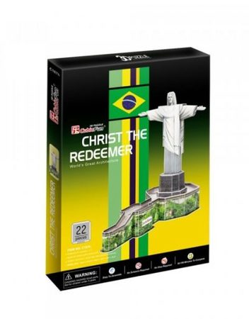 CubicFun 3D Пъзел CHRIST The REDEEMER C187h