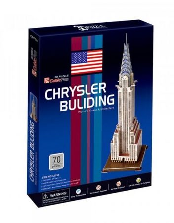 CubicFun 3D Пъзел CHRYSLER BUILDING C075h