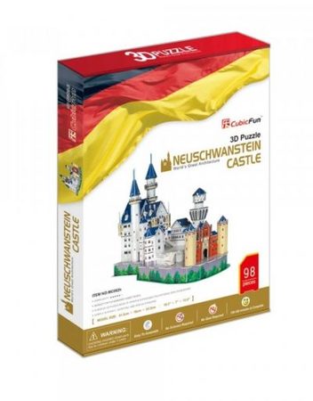 CubicFun 3D Пъзел NEUSCHWANSTEIN CASTLE MC062h