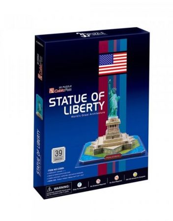 CubicFun 3D Пъзел STATUE OF LIBERTY C080h