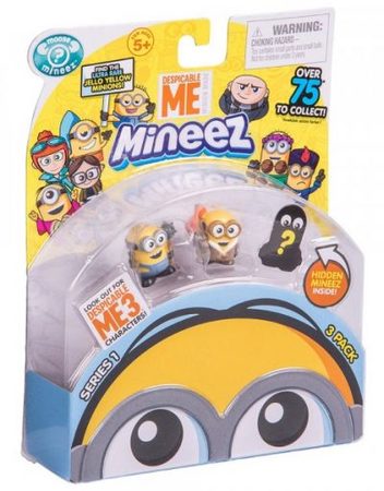 DESPICABLE ME 3 Комплект фигурки 3 бр. MINEEZ 58202