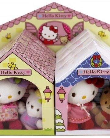 DINO TOYS Комплект коте с приятел 10 см. HELLO KITTY I150855S