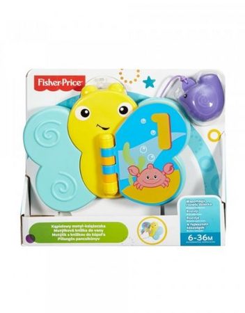 FISHER PRICE Играчка за баня - книжка ПЕПЕРУДА CMY31