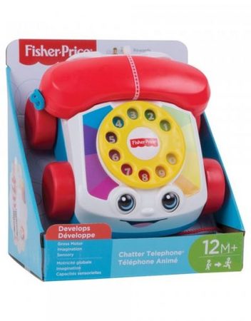 FISHER PRICE Занимателна играчка ТЕЛЕФОН С ШАЙБА FGW66