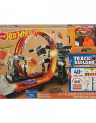 HOT WHEELS Игрален комплект за катастрофи TRACK BUILDER DWW96