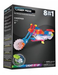 LASER PEGS Светещ конструктор 8в1 МОТОР ZD3100B