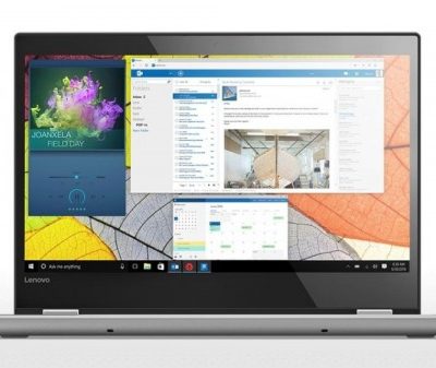 Lenovo YG520-14IKB /14''/ Touch/ Intel i3-7100U (2.4G)/ 4GB RAM/ 256GB SSD/ int. VC/ Win10/ Mineral Grey (80X800M7BM)