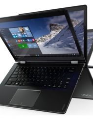 Lenovo Yoga YG510-14IKB /14''/ Touch/ Intel i7-7500U (3.5G)/ 8GB RAM/ 256GB SSD/ ext. VC/ Win10/ Black (80VB0096BM)