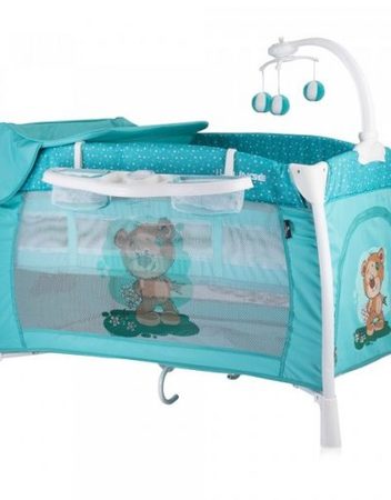 LORELLI CLASSIC Кошара 2 нива iLOUNGE ROCKER GREEN CUTE BEAR 1008002/1811