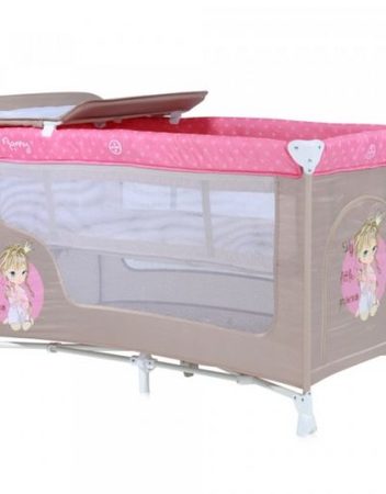 LORELLI CLASSIC Кошара на 2 нива NANNY BEIGE&ROSE PRINCESS 1008019/1703