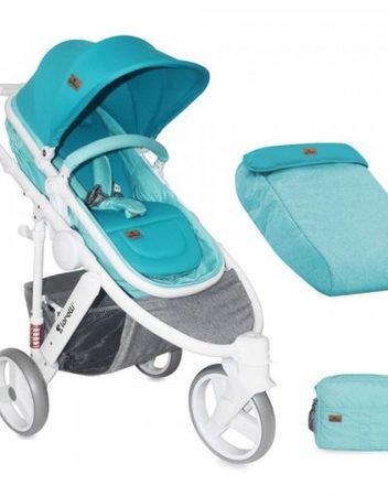 LORELLI PREMIUM Комбинирана количка - триколка CALIBRA AQUAMARINE 1002078/1741