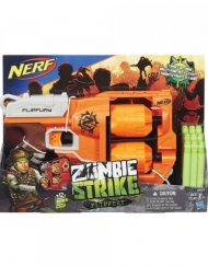 NERF ZOMBIE Бластер  STRIKE FLIPFURY