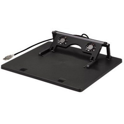 Notebook Stand, Hama Compact, USB, up to 17.3'', Black (39796)