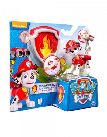 PAW PATROL Екшън куче със значка 6022626