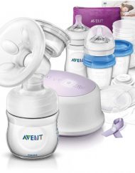 PHILIPS AVENT SCD292/01 Комплект за кърмене с помпа за кърма NATURAL 00А-0540