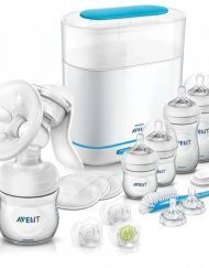 PHILIPS AVENT SCD293/00 Стартов комплект всичко-в-едно с ръчна помпа за кърма NATURAL 00А-0538