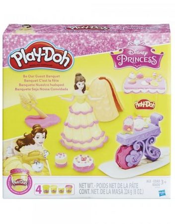 PLAY-DOH Игрален комплект ПАРТИТО НА ПРИНЦЕСА БЕЛ B9406