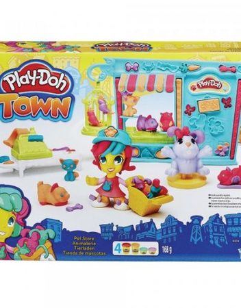 PLAY-DOH TOWN Комплект МАГАЗИН ЗА ДОМАШНИ ЛЮБИМЦИ B3418