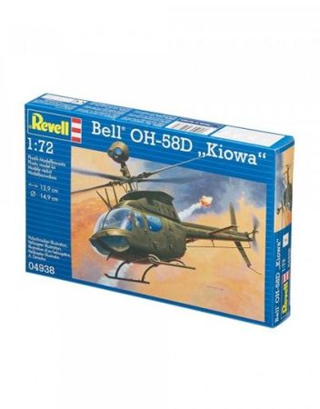 REVELL Сглобяем модел - хеликоптер BELL OH-58D КИЙОВА R04938