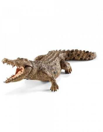 SCHLEICH Фигурка КРОКОДИЛ С ПОДВИЖНА ЧЕЛЮСТ 14736