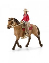 SCHLEICH Фигурка ЖЕНА КАУБОЙ 42112