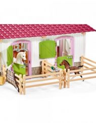 SCHLEICH Комплект ЦЕНТЪР ЗА ЕЗДА С КОНЕ И АКСЕСОАРИ 42344