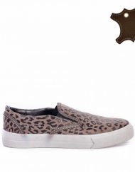 Tenisi Dama din piele IT-P109 Leopard