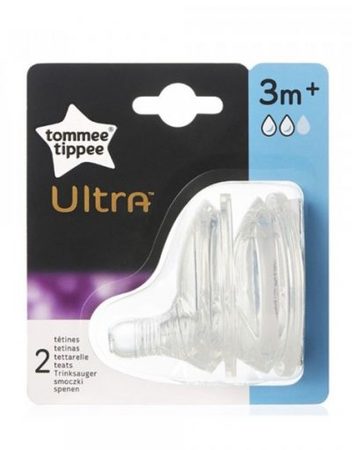 TOMMEE TIPPEE Биберон 2 капки 3+ ULTRA MEDIUM 42401068