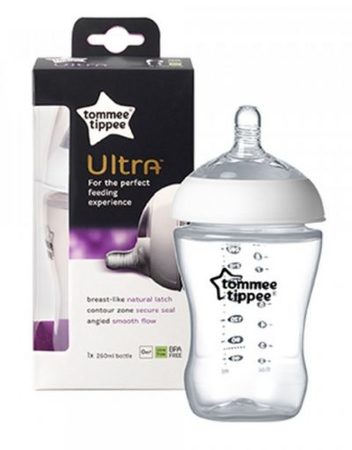 TOMMEE TIPPEE Шише за хранене 260 мл. 0+ ULTRA 42420176