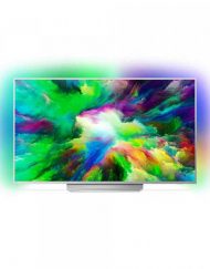 TV LED, Philips 55'', 55PUS7803/12, Smart, 1700PPI, Micro Dimming Pro, Ambilight 3, UHD 4K