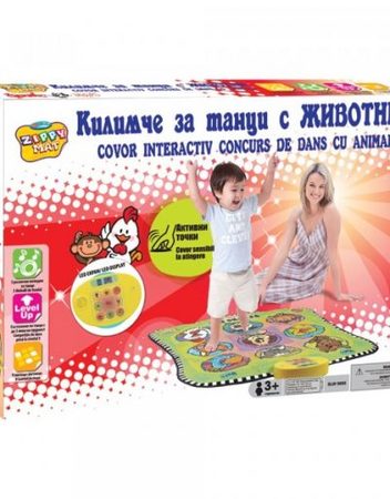 ZIPPY MAT Килимче за танци със животни SLW9885