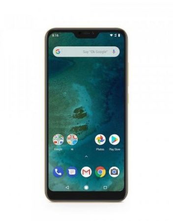 Smartphone, Xiaomi Mi A2 Lite, DualSIM, 5.84'', Arm Octa (2.0G), 4GB RAM, 64GB Storage, Android, Gold (MZB6406EU)