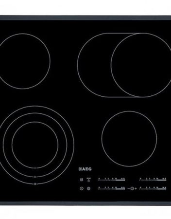 Стъклокерамичен плот за вграждане, AEG HK654070FB, 4 зони