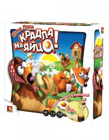 ASMODEE Игра КУМА ЛИСА КРАДЛА НА ЯЙЦА