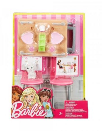 BARBIE Комплект мебели за дома и домашен любимец DVX44