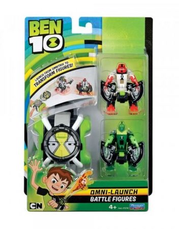 BEN 10 Omnitrix изстрелвачка с 2 omni бойци 76790E