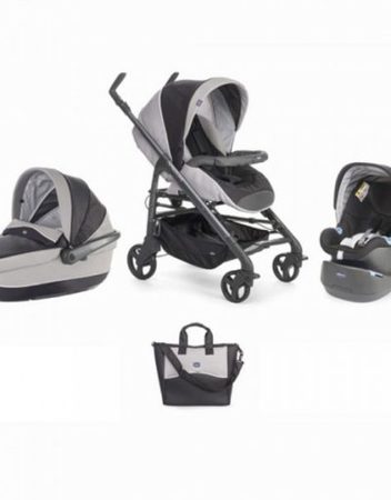 CHICCO J0103 Комбинирана количка 3в1 TRIO LOVE MOTION BLACK NIGHT 79334.410