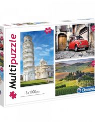 CLEMENTONI MULTIPUZZLE Пъзел ГЛЕДКИ ОТ ИТАЛИЯ 8011