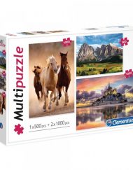 CLEMENTONI MULTIPUZZLE Пъзел MIX 8107