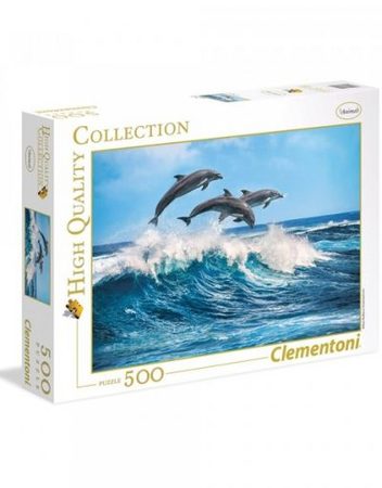 CLEMENTONI Пъзел HQ COLLECTION ДЕЛФИНИ 35055