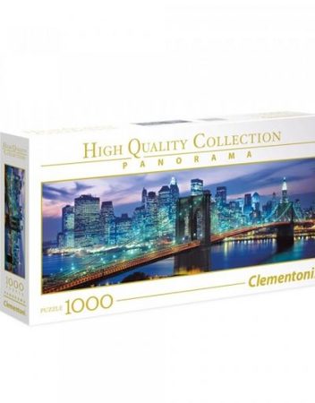 CLEMENTONI Пъзел HQ COLLECTION PANORAMA NEW YORK BROOKLYN BRIDGE 39434