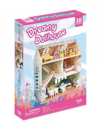 CubicFun 3D Къща за сглобяване КУКЛЕНСКА МЕЧТА P645h