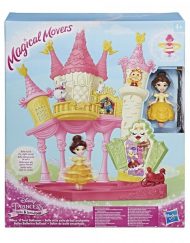 DISNEY PRINCESS Комплект за игра с мини кукла "БАЛНАТА ЗАЛА НА ПРИНЦЕСА БЕЛ" MAGICAL MOVERS E1632