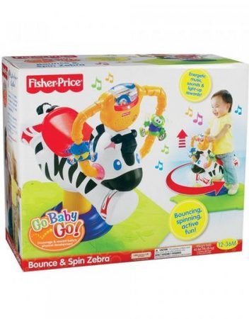 FISHER PRICE Играчка за яздене ЗЕБРА K0317