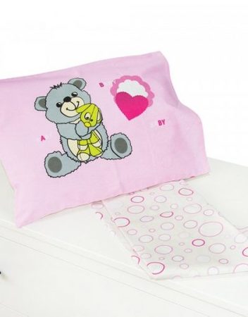 KIKKA BOO Сет 2 части PINK BEAR 70/140/15 см. 41101020046